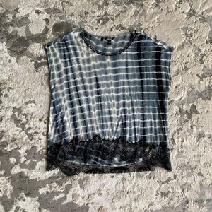 Buffalo David Bitton Navy Tie Dye Tee
